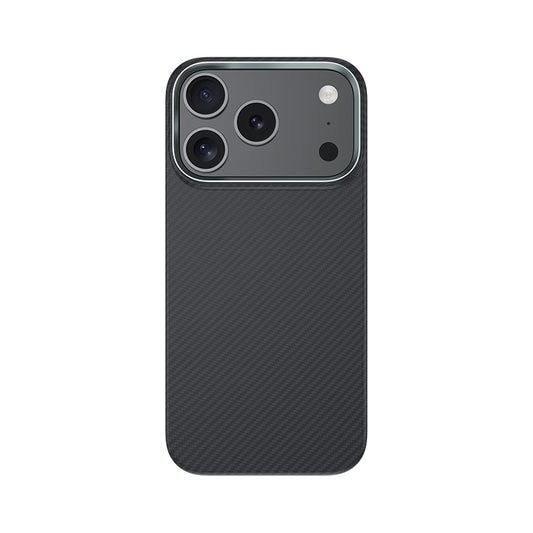 iPhone 17 Pro Max Kılıf Benks M-safe Şarj Özellikli Metal Kamera Çerçeveli Magnetik ArmorAir 600D Kevlar Fiber Kapak