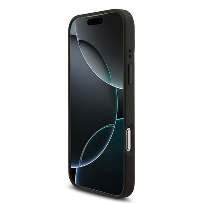 iPhone 17 Pro Max Kılıf BMW Orjinal Lisanslı M-safe Şarj Özellikli Karbon Fiber Metal Logolu Kevlar Kapak