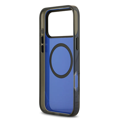 iPhone 17 Pro Max Kılıf BMW Orjinal Lisanslı M-safe Şarj Özellikli Metal Buton Tasarımlı IML Baskılı M Dizayn Kapak