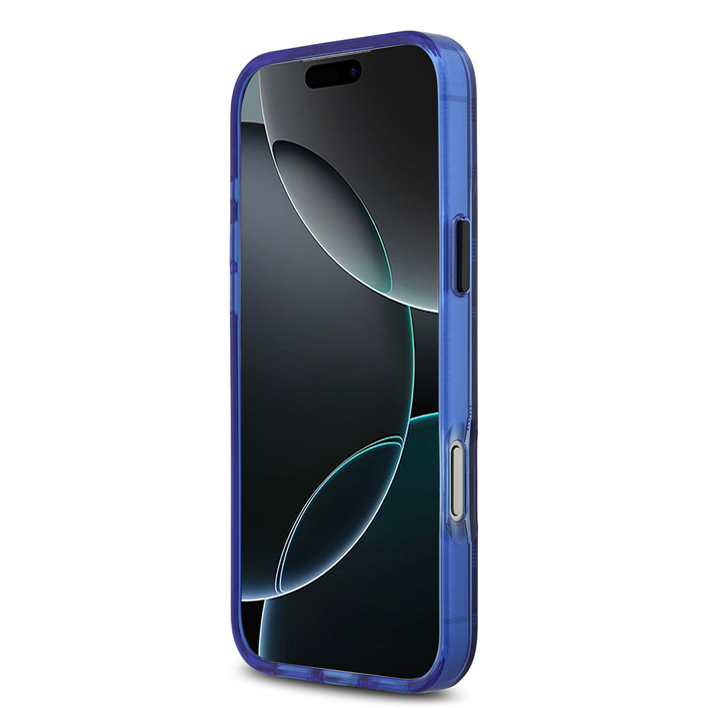 iPhone 17 Pro Max Kılıf BMW Orjinal Lisanslı M-safe Şarj Özellikli Metal Kamera Butonlu Yatay Şeritli M Dizayn Kapak