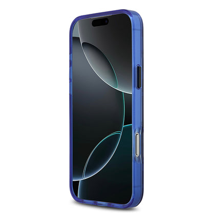 iPhone 17 Pro Max Kılıf BMW Orjinal Lisanslı M-safe Şarj Özellikli Metal Kamera Butonlu Yatay Şeritli M Dizayn Kapak