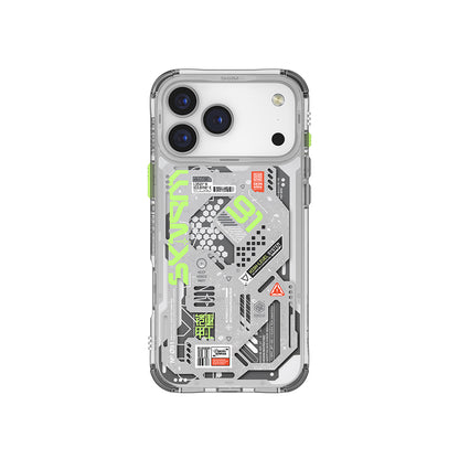 iPhone 17 Pro Max Kılıf Desenli Airbag Tasarımlı Skinarma Spectra Kapak