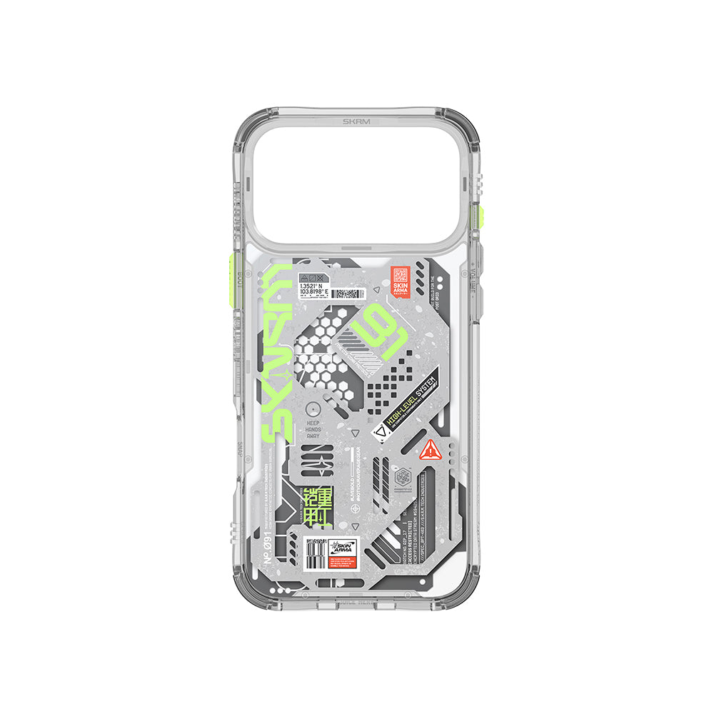 iPhone 17 Pro Max Kılıf Desenli Airbag Tasarımlı Skinarma Spectra Kapak