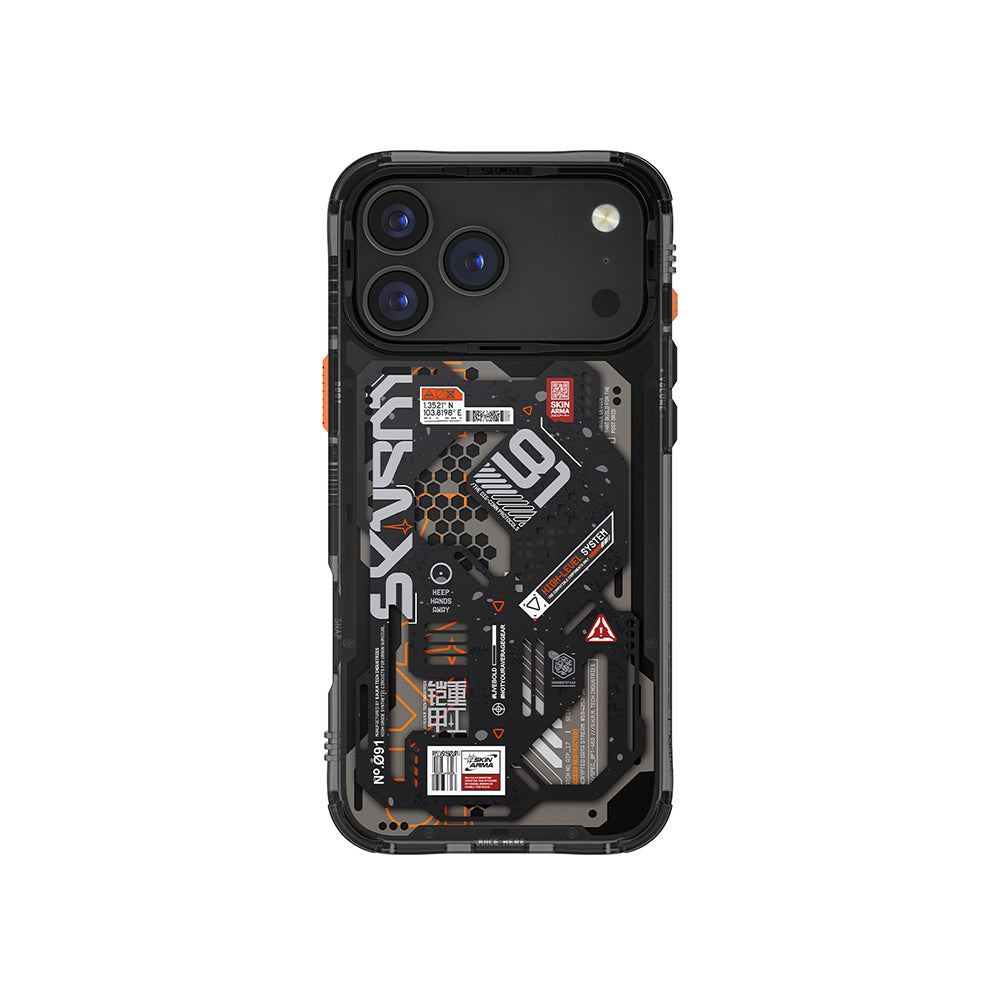 iPhone 17 Pro Max Kılıf Desenli Airbag Tasarımlı Skinarma Spectra Kapak