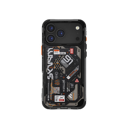 iPhone 17 Pro Max Kılıf Desenli Airbag Tasarımlı Skinarma Spectra Kapak