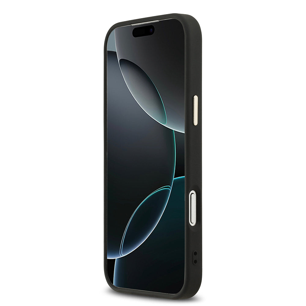 iPhone 17 Pro Max Kılıf DKNY Orjinal Lisanslı M-safe Şarj Özellikli 3D Yazılı Checkered Pattern Kapak