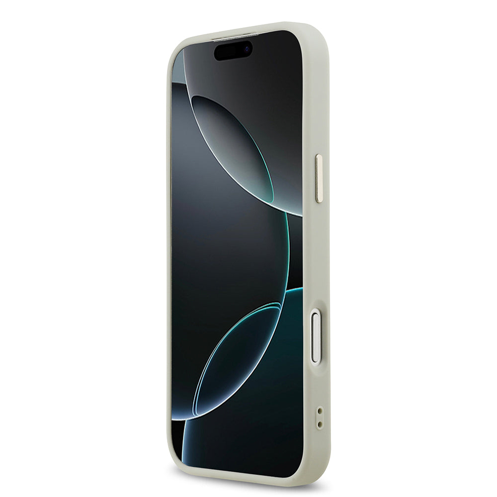 iPhone 17 Pro Max Kılıf DKNY Orjinal Lisanslı M-safe Şarj Özellikli 3D Yazılı Checkered Pattern Kapak