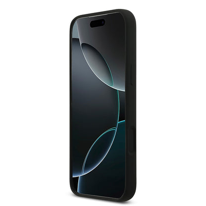 iPhone 17 Pro Max Kılıf DKNY Orjinal Lisanslı M-safe Şarj Özellikli Metal Logolu Silikon Kapak