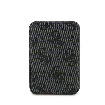 iPhone 17 Pro Max Kılıf Guess Orjinal Lisanslı M-safe Şarj Özellikli 4G Metal Büyük Logolu Kartlıklı Kapak