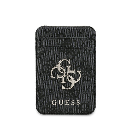 iPhone 17 Pro Max Kılıf Guess Orjinal Lisanslı M-safe Şarj Özellikli Askılı ve 4G Logo Kartlıklı Kapak
