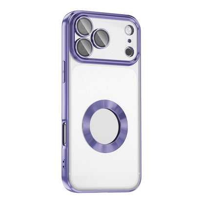 Apple iPhone 17 Pro Max Kılıf Kamera Korumalı Logo Gösteren Zore Omega Kapak