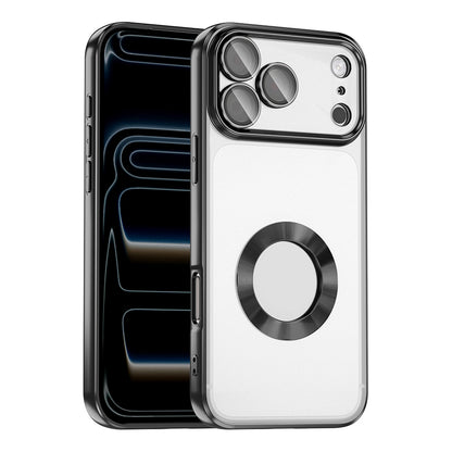 Apple iPhone 17 Pro Max Kılıf Kamera Korumalı Logo Gösteren Zore Omega Kapak