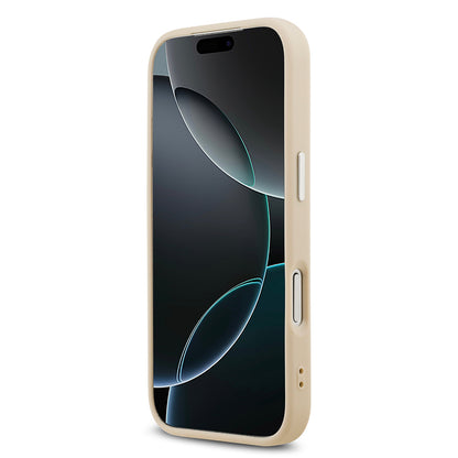 iPhone 17 Pro Max Kılıf Karl Lagerfeld Orjinal Lisanslı M-safe Şarj Özellikli Metal Kamera ve Buton Tasarımlı K&C PU Deri Kapak