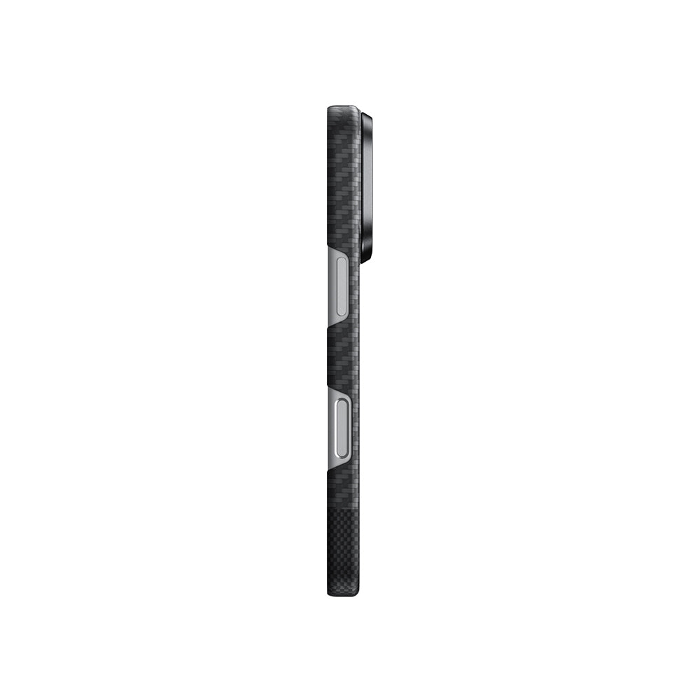 iPhone 17 Pro Max Kılıf M-safe Şarj Özellikli 1500D Aramid Fiber Amazingthing Titan Max Serisi Kapak