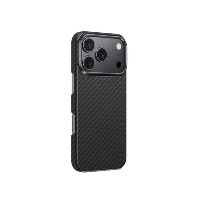 iPhone 17 Pro Max Kılıf M-safe Şarj Özellikli 1500D Aramid Fiber Amazingthing Titan Max Serisi Kapak