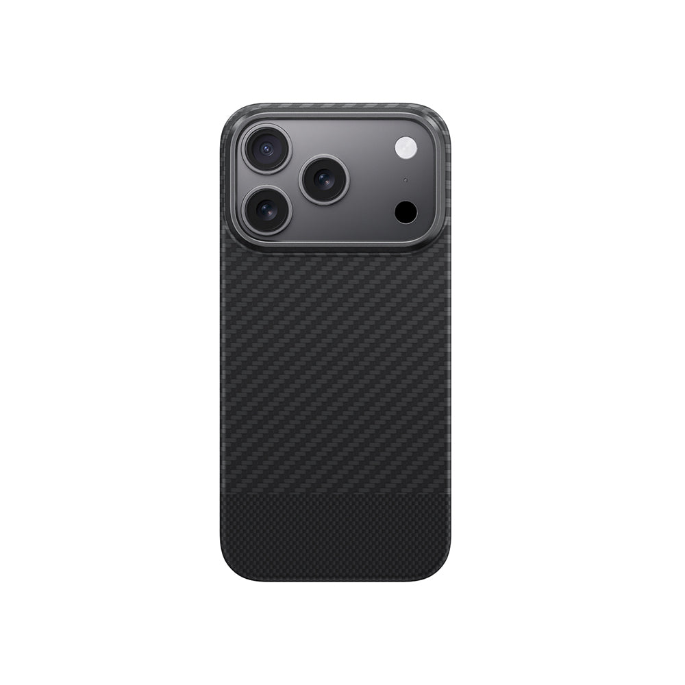iPhone 17 Pro Max Kılıf M-safe Şarj Özellikli 1500D Aramid Fiber Amazingthing Titan Max Serisi Kapak