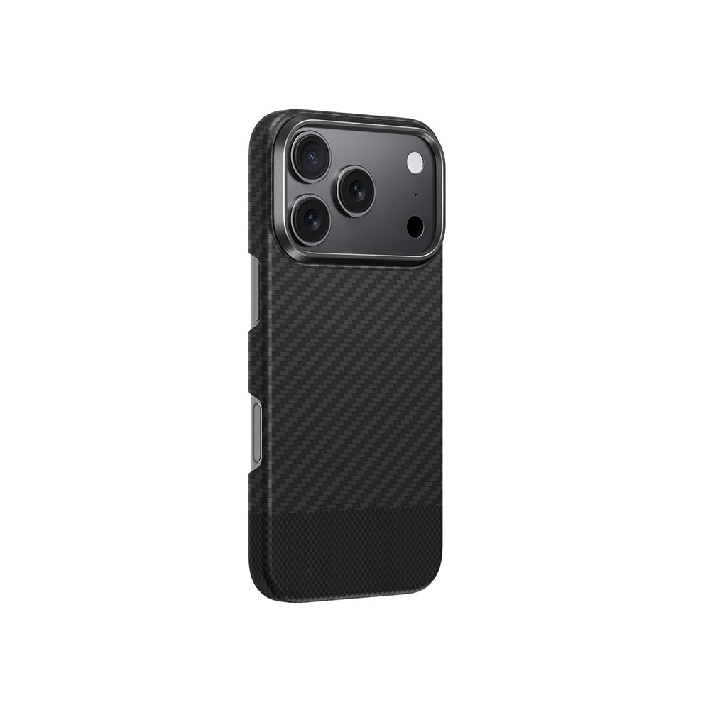 iPhone 17 Pro Max Kılıf M-safe Şarj Özellikli 1500D Aramid Fiber Amazingthing Titan Max Serisi Kapak