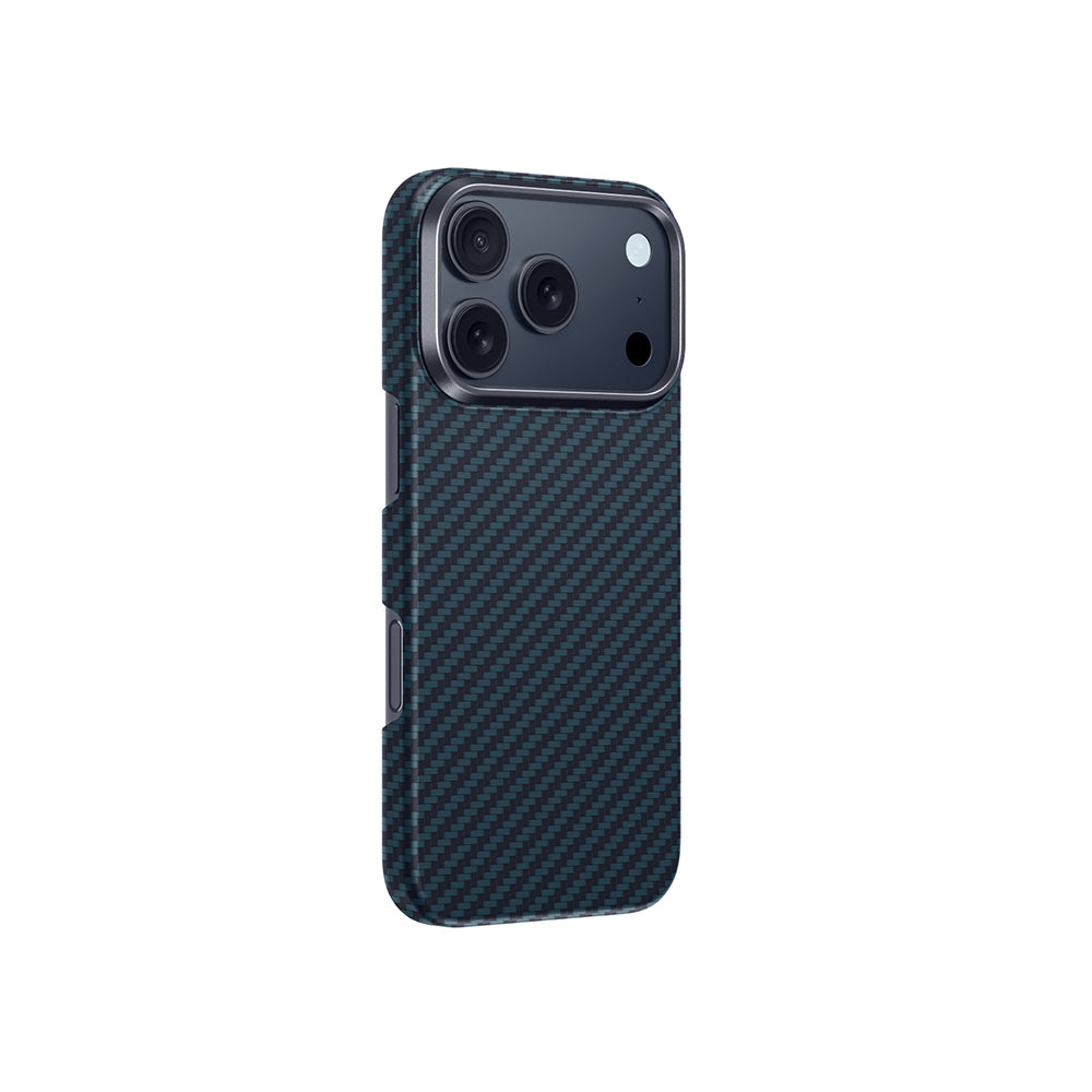iPhone 17 Pro Max Kılıf M-safe Şarj Özellikli 1500D Aramid Fiber Amazingthing Titan Max Serisi Kapak