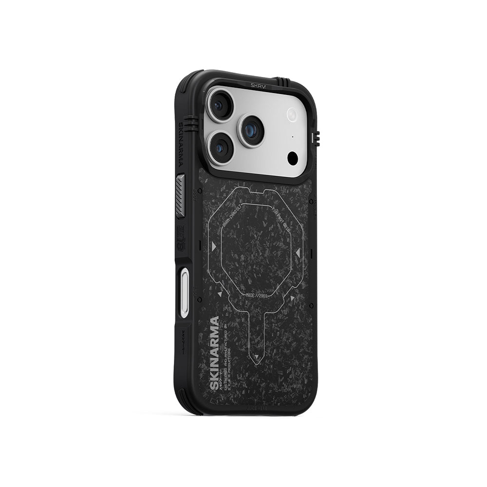 iPhone 17 Pro Max Kılıf M-safe Şarj Özellikli Airbag Tasarımlı Skinarma Vektor Kapak