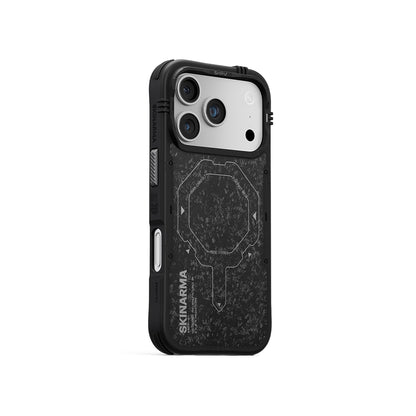 iPhone 17 Pro Max Kılıf M-safe Şarj Özellikli Airbag Tasarımlı Skinarma Vektor Kapak