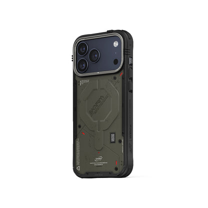 iPhone 17 Pro Max Kılıf M-Safe Şarj Özellikli Airbag Tasarımlı Skinarma Vigor Kapak
