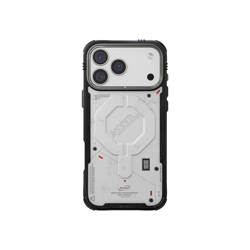 iPhone 17 Pro Max Kılıf M-Safe Şarj Özellikli Airbag Tasarımlı Skinarma Vigor Kapak