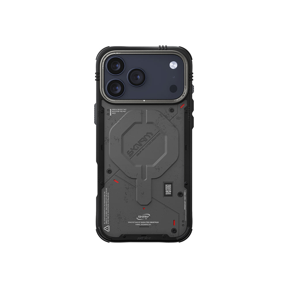 iPhone 17 Pro Max Kılıf M-Safe Şarj Özellikli Airbag Tasarımlı Skinarma Vigor Kapak