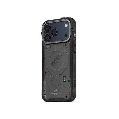 iPhone 17 Pro Max Kılıf M-Safe Şarj Özellikli Airbag Tasarımlı Skinarma Vigor Kapak