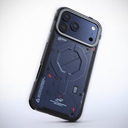 iPhone 17 Pro Max Kılıf M-Safe Şarj Özellikli Airbag Tasarımlı Skinarma Vigor Kapak