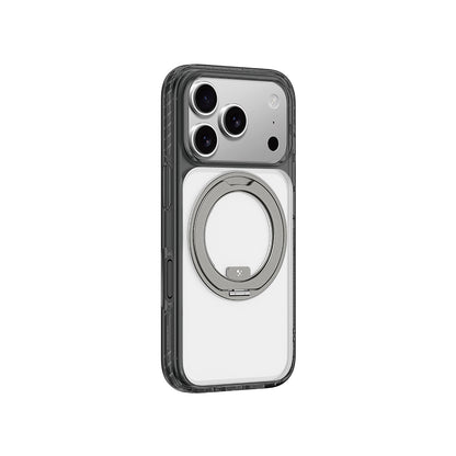 iPhone 17 Pro Max Kılıf M-Safe Şarj Özellikli Airbag Tasarımlı Standlı AmazingThing Titan Pro MagSpin Kapak