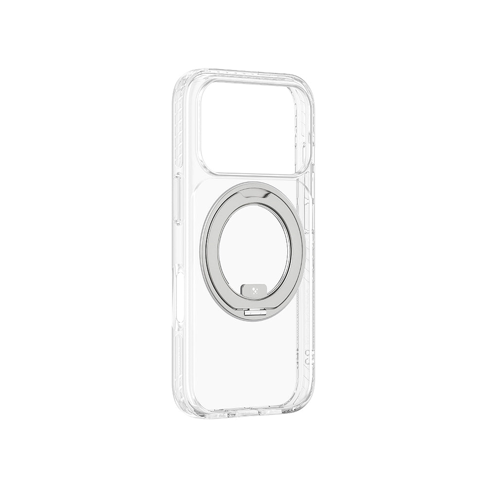 iPhone 17 Pro Max Kılıf M-Safe Şarj Özellikli Airbag Tasarımlı Standlı AmazingThing Titan Pro MagSpin Kapak