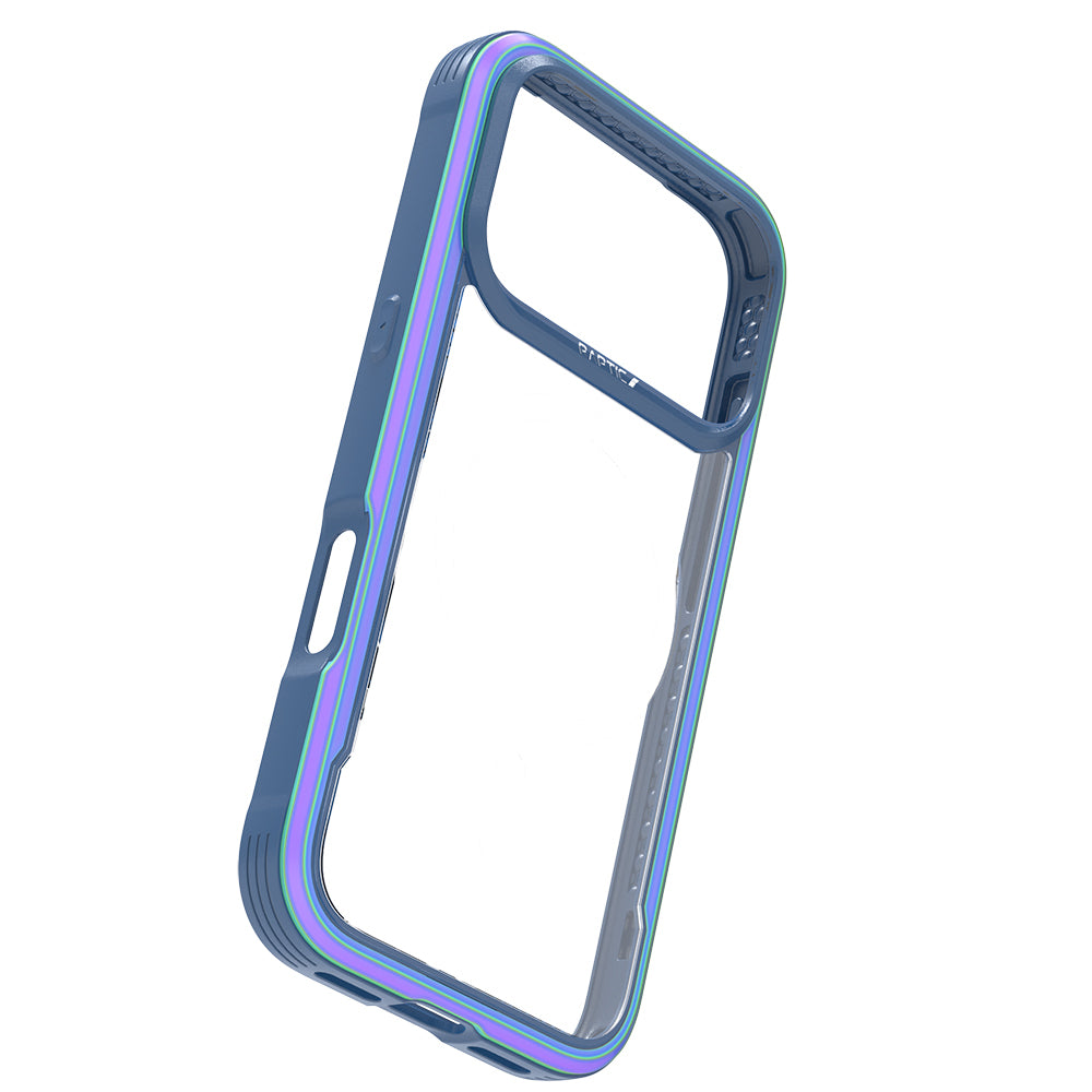 iPhone 17 Pro Max Kılıf M-safe Şarj Özellikli Airbagli Raptic Shield Serisi Şeffaf Arka Yüzey Kapak