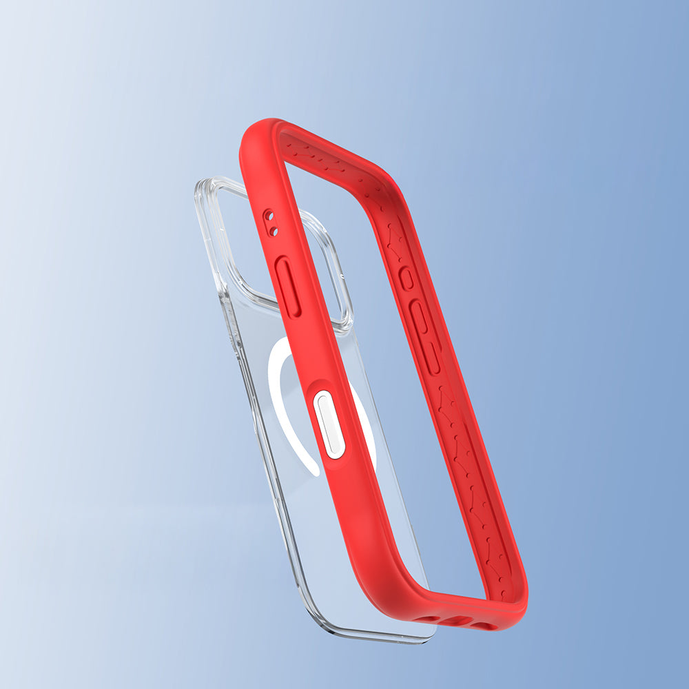 iPhone 17 Pro Max Kılıf M-safe Şarj Özellikli Airbagli Youngkit Dynamic 2 Serisi Kapak