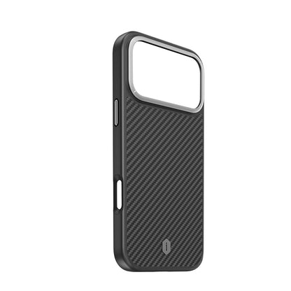 iPhone 17 Pro Max Kılıf M-safe Şarj Özellikli Aramid Fiber Wiwu Defense Ultra Serisi DCC-205 Kapak