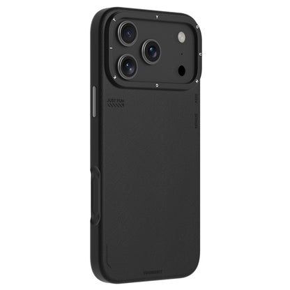 iPhone 17 Pro Max Kılıf M-safe Şarj Özellikli Basit Mat Deri Desenli Youngkit Tech Fashion Serisi Kapak