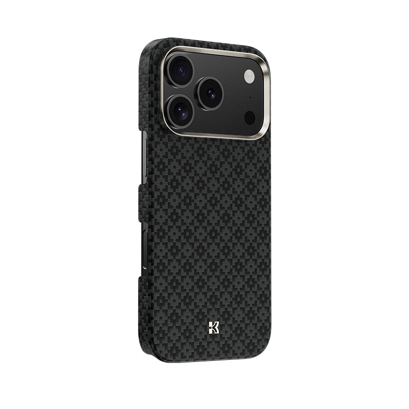 Apple iPhone 17 Pro Max Kılıf M-Safe Şarj Özellikli Benks ArmorAir ArmorGrid Serisi Kevlar Kapak