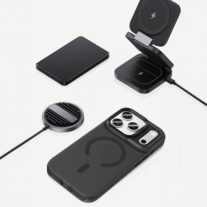 iPhone 17 Pro Max Kılıf M-Safe Şarj Özellikli Benks C-Magnet Lucid Armor Kapak