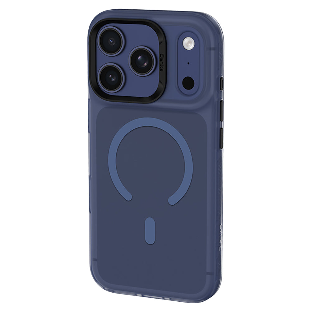 iPhone 17 Pro Max Kılıf M-Safe Şarj Özellikli Benks C-Magnet Lucid Armor Kapak
