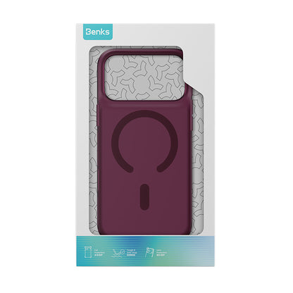 Apple iPhone 17 Pro Max Kılıf M-Safe Şarj Özellikli Benks C-Magnet Lucid ArmorPro Kapak