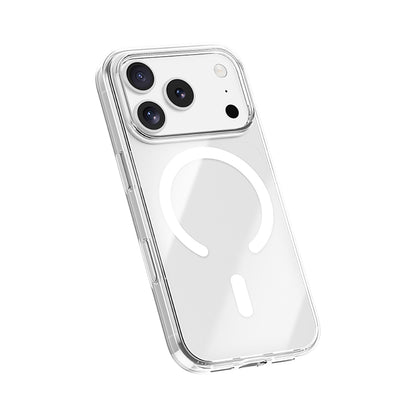 iPhone 17 Pro Max Kılıf M-safe Şarj Özellikli Benks Crystal Serisi Şeffaf Kapak