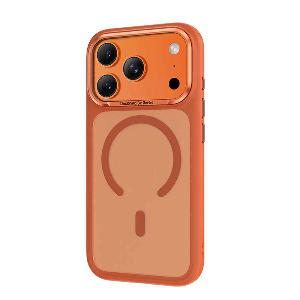 iPhone 17 Pro Max Kılıf M-Safe Şarj Özellikli Benks Mist C-Magnet Kapak