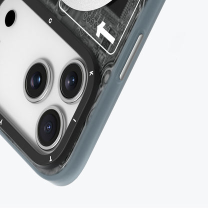 iPhone 17 Pro Max Kılıf M-safe Şarj Özellikli Kamera Denetim Butonlu Youngkit Technology Serisi Kapak