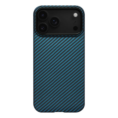 iPhone 17 Pro Max Kılıf M-Safe Şarj Özellikli Kamera Kontrol Butonlu Aramid Fiber Pitaka Ultra-Slim Kapak
