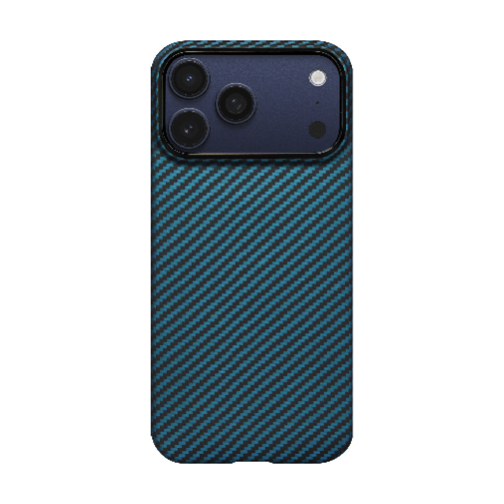 iPhone 17 Pro Max Kılıf M-Safe Şarj Özellikli Kamera Kontrol Butonlu Aramid Fiber Pitaka Ultra-Slim Kapak