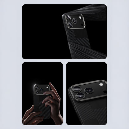 iPhone 17 Pro Max Kılıf M-safe Şarj Özellikli Karbon Fiber Benks Montage ArmorAir Kevlar Kapak