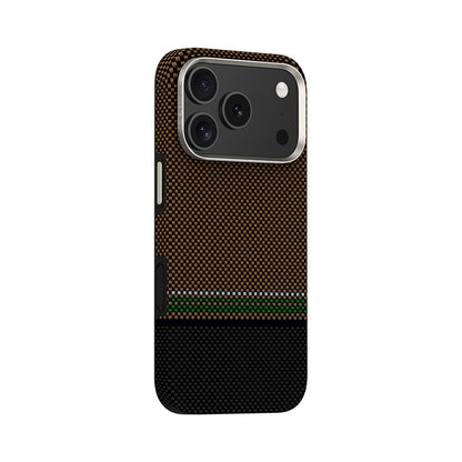 iPhone 17 Pro Max Kılıf M-safe Şarj Özellikli Karbon Fiber Tasarımlı Benks Prestige ArmorPro Kevlar Kapak