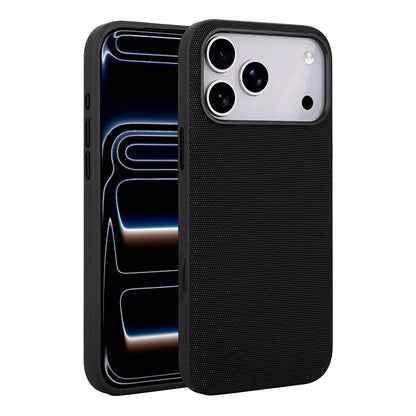 Apple iPhone 17 Pro Max Kılıf M-Safe Şarj Özellikli Kumaş Tasarımlı Zore Miami Sert PC Kapak