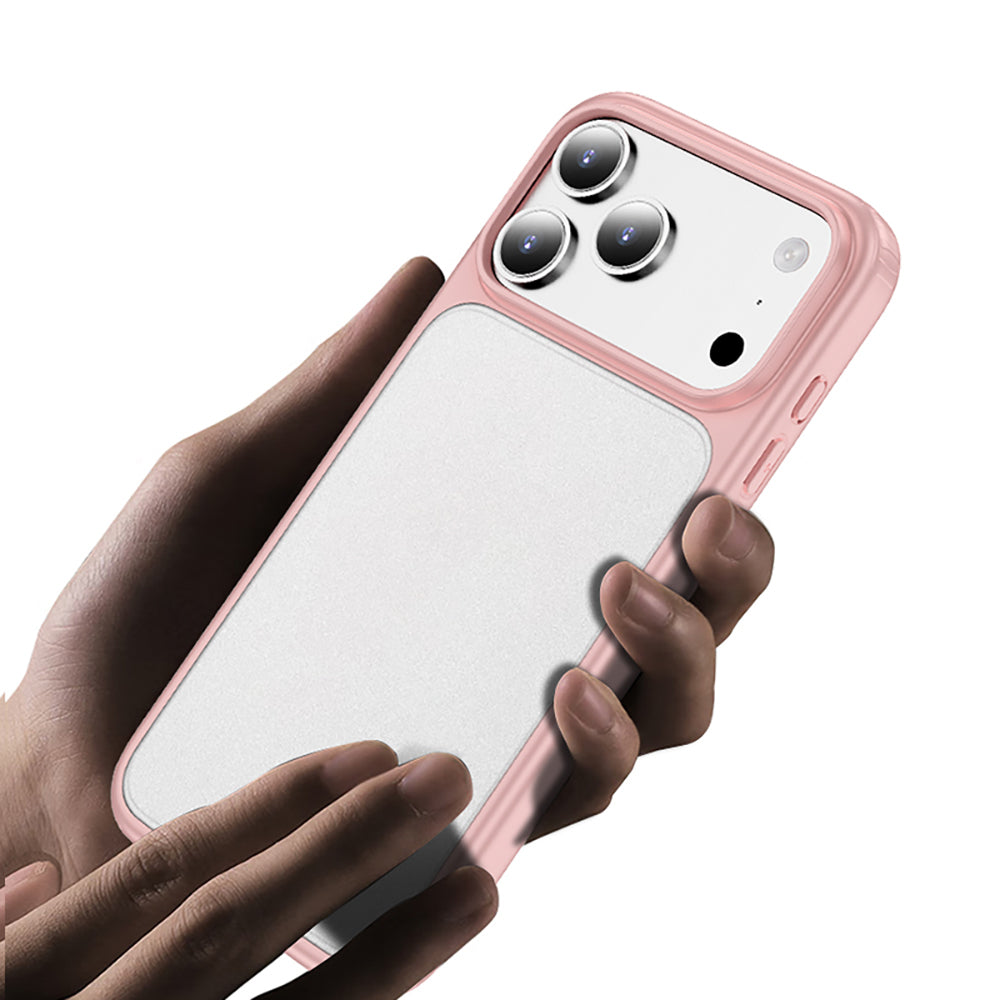 iPhone 17 Pro Max Kılıf M-safe Şarj Özellikli Mat Arka Yüzey Wlons Lola Kapak