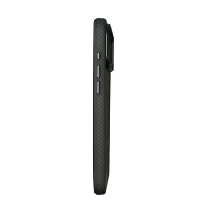 Apple iPhone 17 Pro Max Kılıf M-safe Şarj Özellikli Mohseven 600D Aramid Fiber Kapak