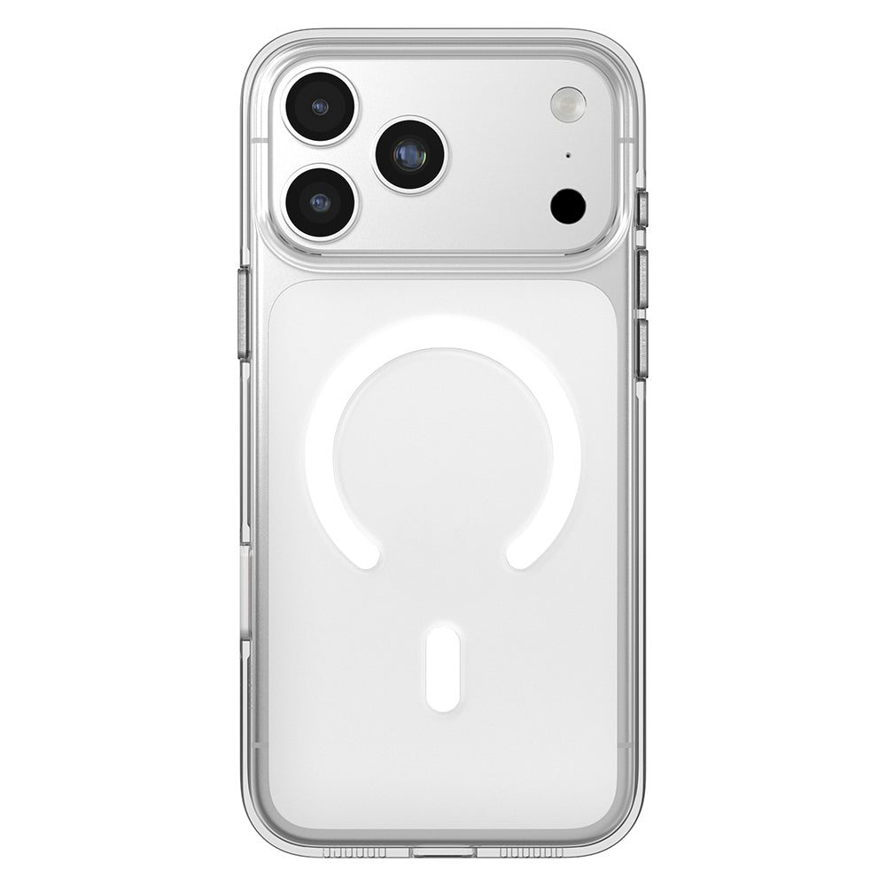 Apple iPhone 17 Pro Max Kılıf M-safe Şarj Özellikli O-Ring Şeffaf Kajsa Trans Shield Serisi Kapak